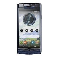 Vertu Signature Touch Pure Navy Lizard