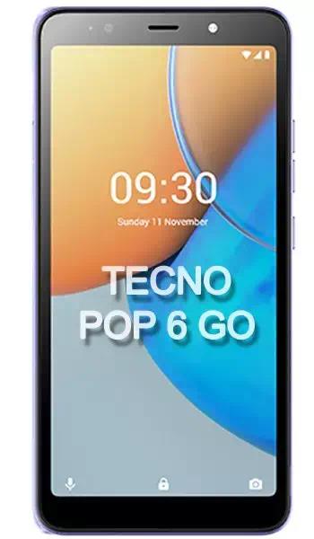 Tecno Pop 6 Go