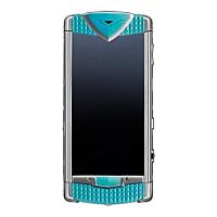 Vertu constellation t smile coral blue нержавеющая сталь, голубая резина